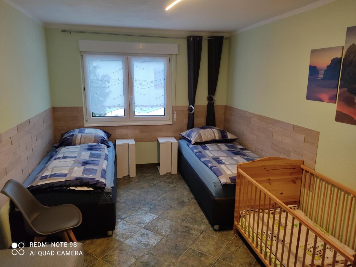 Grosszuegige Ferienwohnung Am Waldesrand Im Seenland Lauta Exteriér fotografie