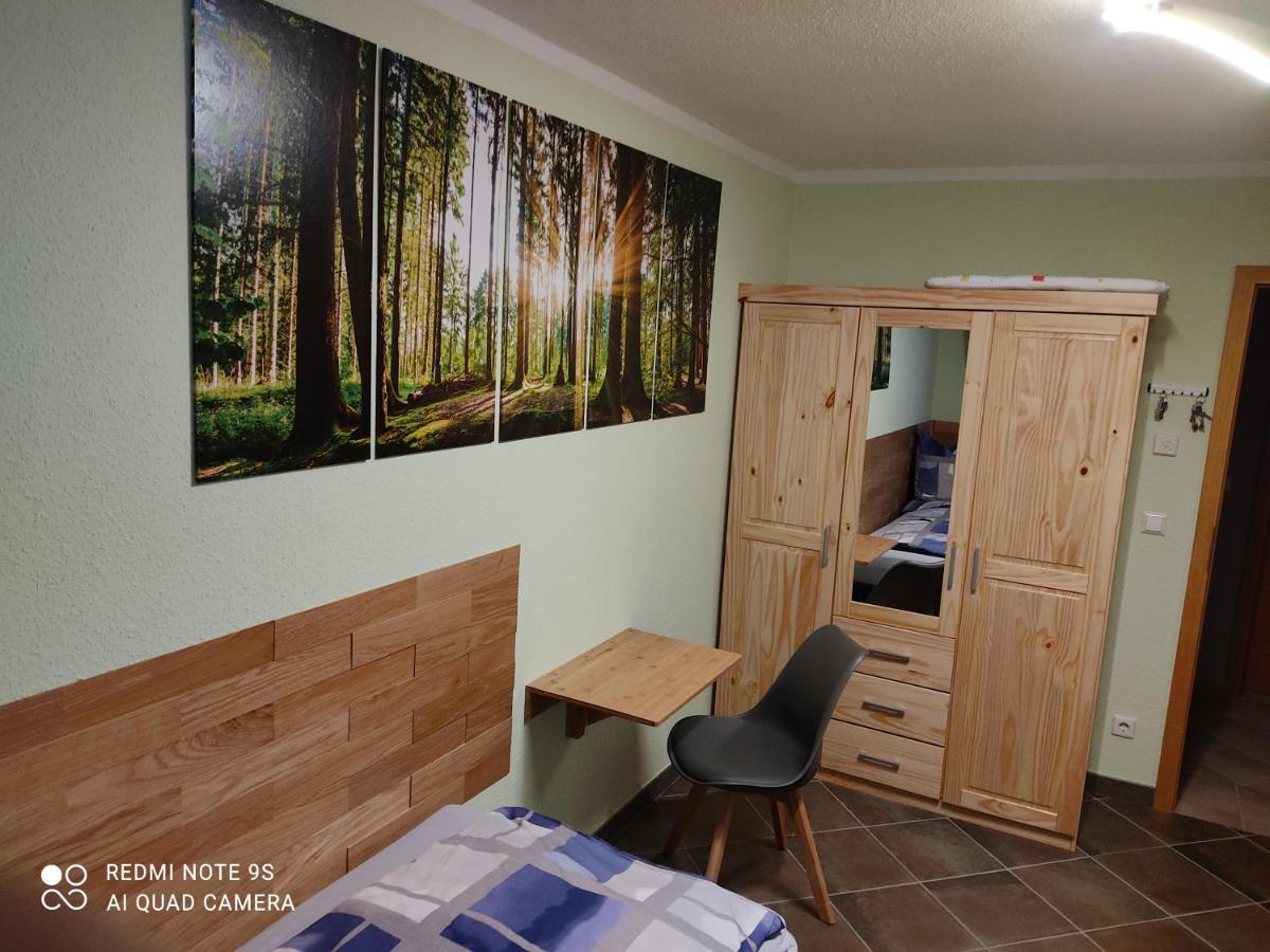 Grosszuegige Ferienwohnung Am Waldesrand Im Seenland Lauta Exteriér fotografie